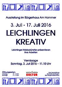 Ausstellung „Leichlingen kreativ“ 2016
